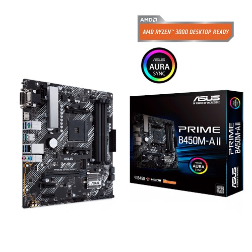 

Материнская плата ASUS Prime B450M-A II (B450M-A II)