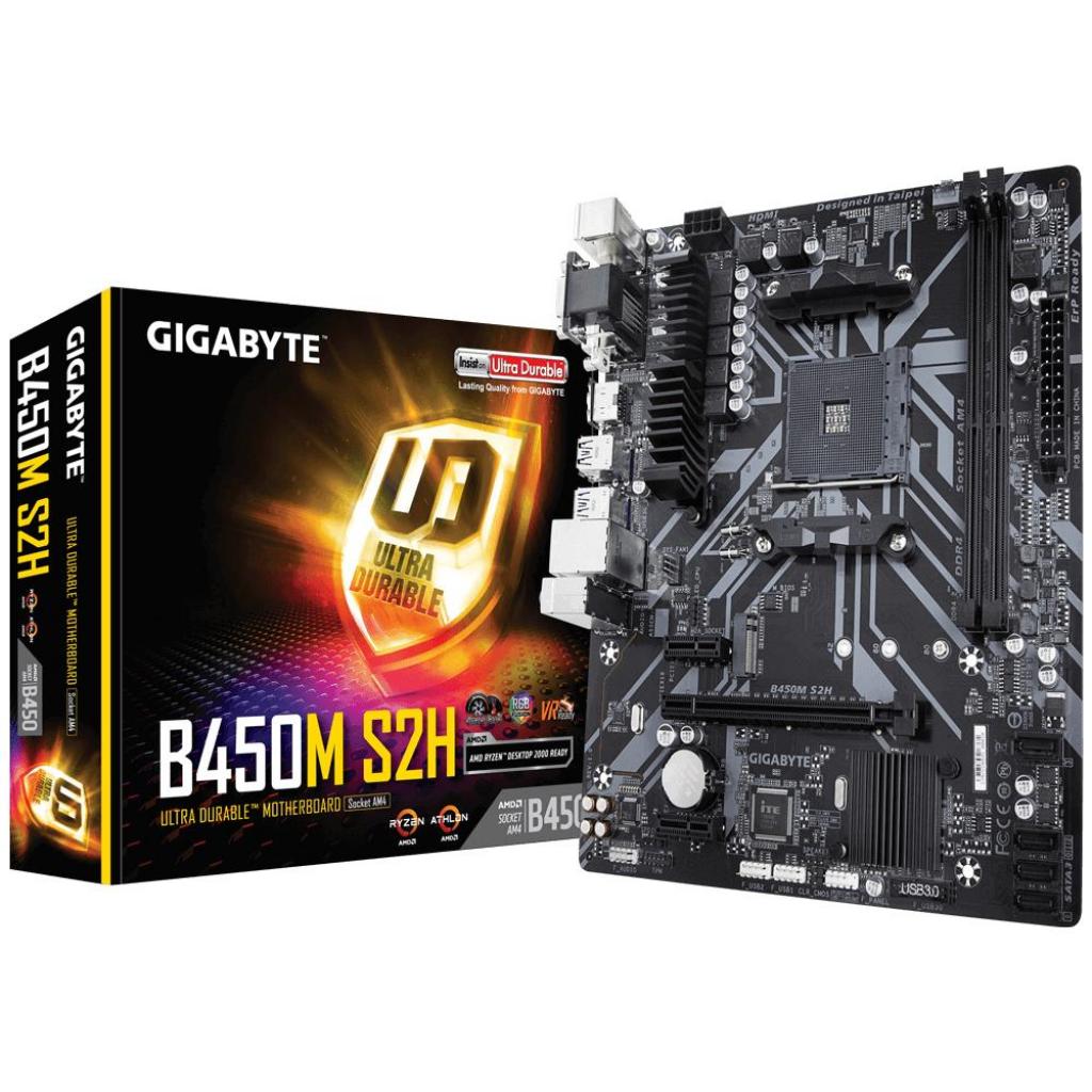 

Материнская плата Gigabyte B450M S2H (B450M S2H) Over-Stock