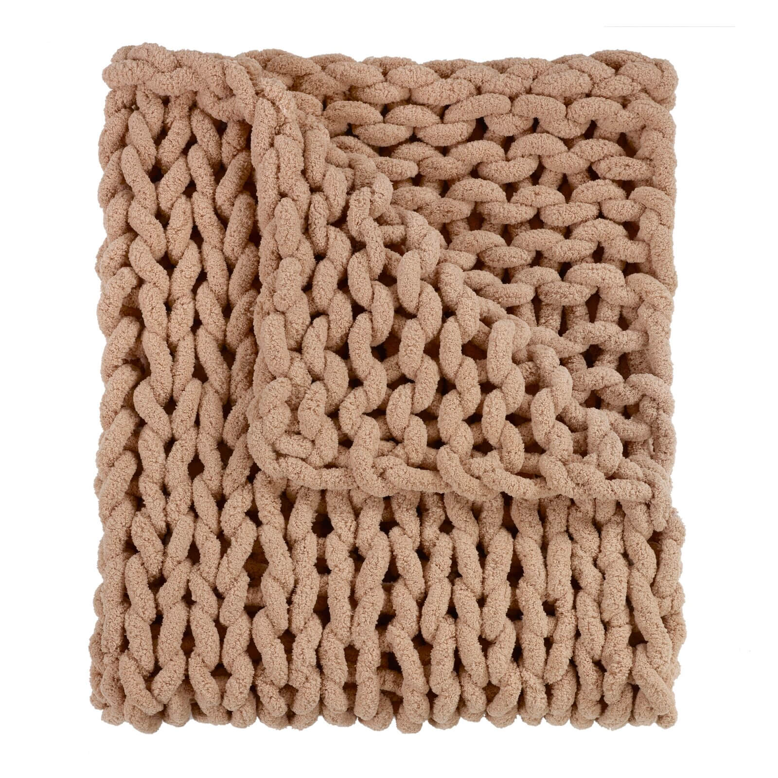 

Плед HomyTex 130*170 см вязаный полиэстер бежевый арт.HT-57903