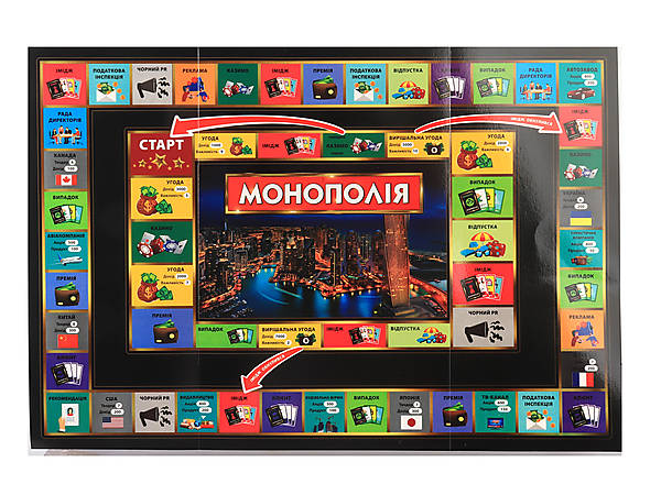 

Економічна гра. Монополія (укр) RANOK-CREATIVE (5807У)