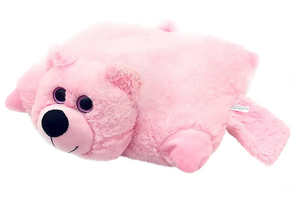 

Подушка Мишка розовый 40см JHTOYS (В3011)