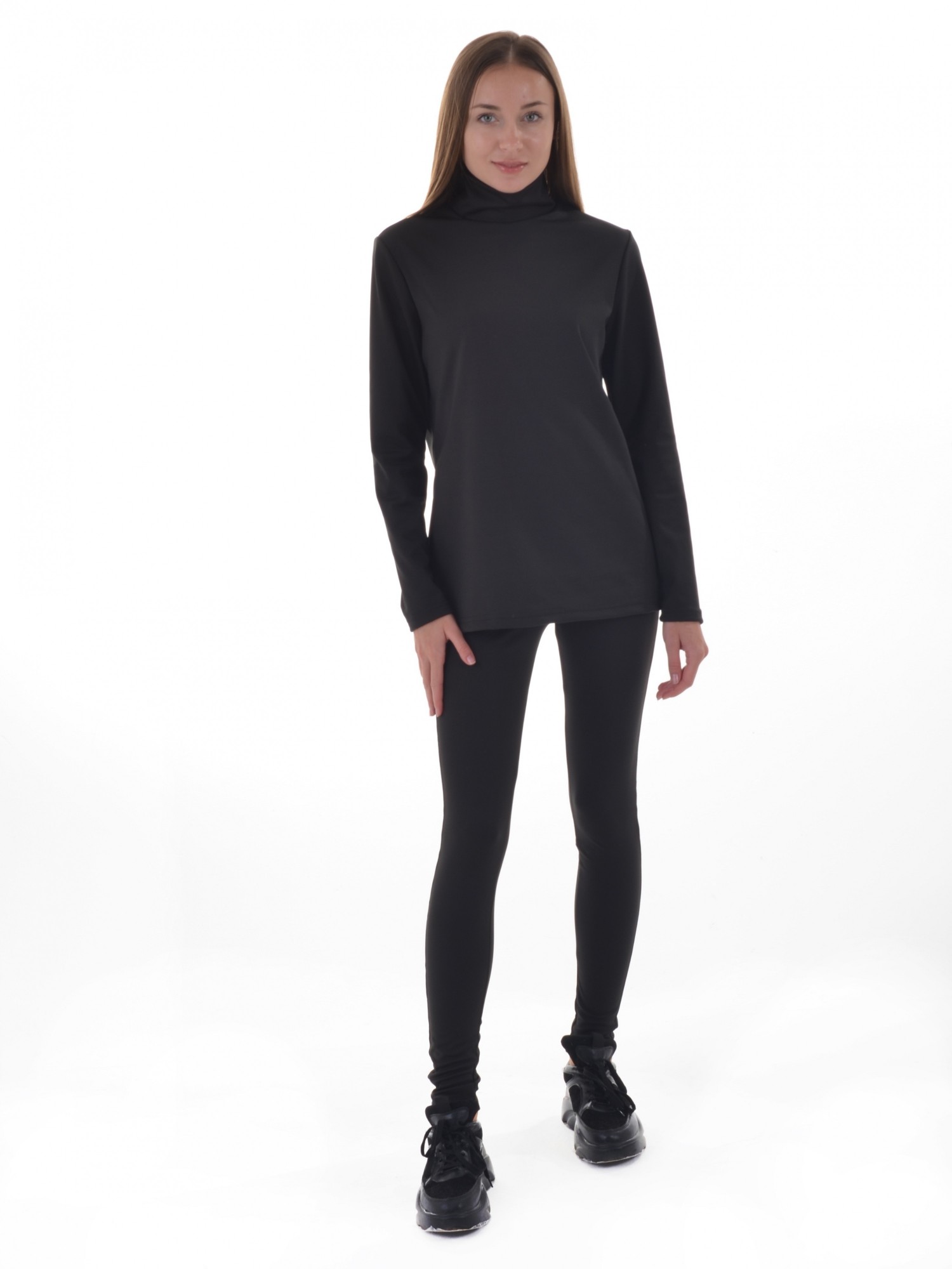 

Гольф на флисе 4Profi утепленный черный  23563, Гольф на флисе 4Profi утепленный черный L 23563