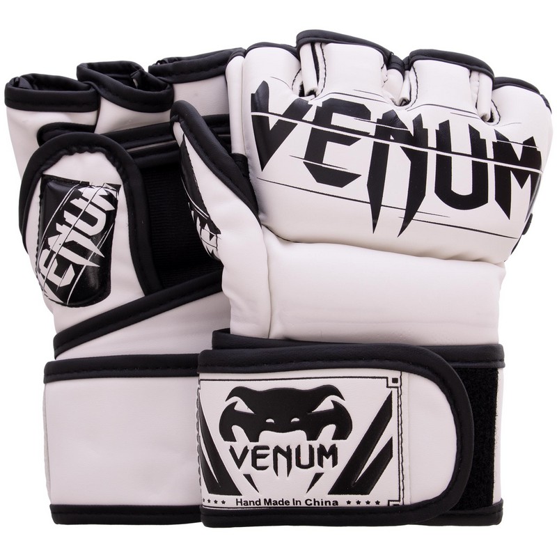 

Перчатки для смешанных единоборств MMA VENUM ELITE BO-5996 (р-р S, белый)