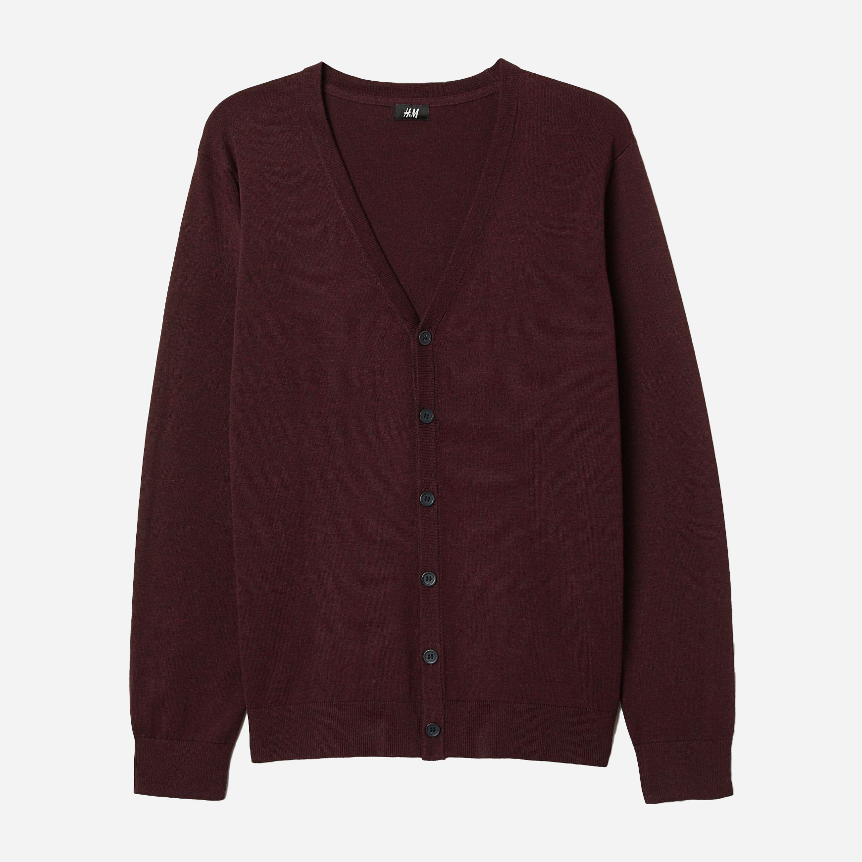 

Кардиган H& 6636648  Бордовый, Кардиган H&M 6636648 M Бордовый