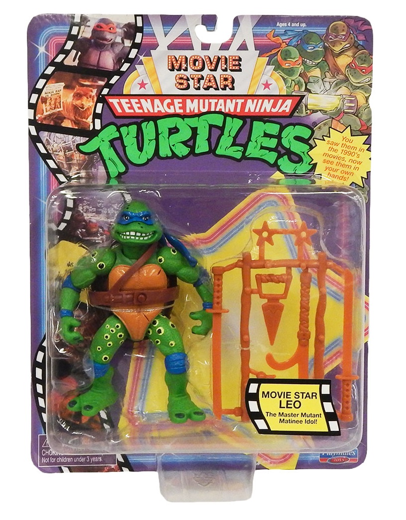 

Игровая фигурка TMNT Movie Star 1992 серии Черепашки-ниндзя Леонардо 12 см (6900006634381)