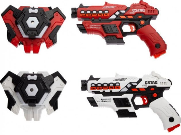 

381.00.20 Набор лазерного оружия Canhui Toys Laser Guns CSTAG BB8913F (2 пистолета + 2 жилета)
