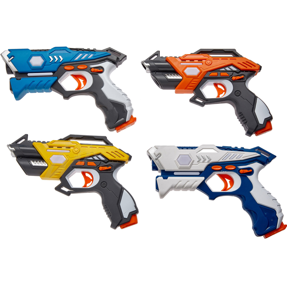 

381.00.15 Набор лазерного оружия Canhui Toys Laser Guns CSTAR-33 BB8833C (4 пистолета)