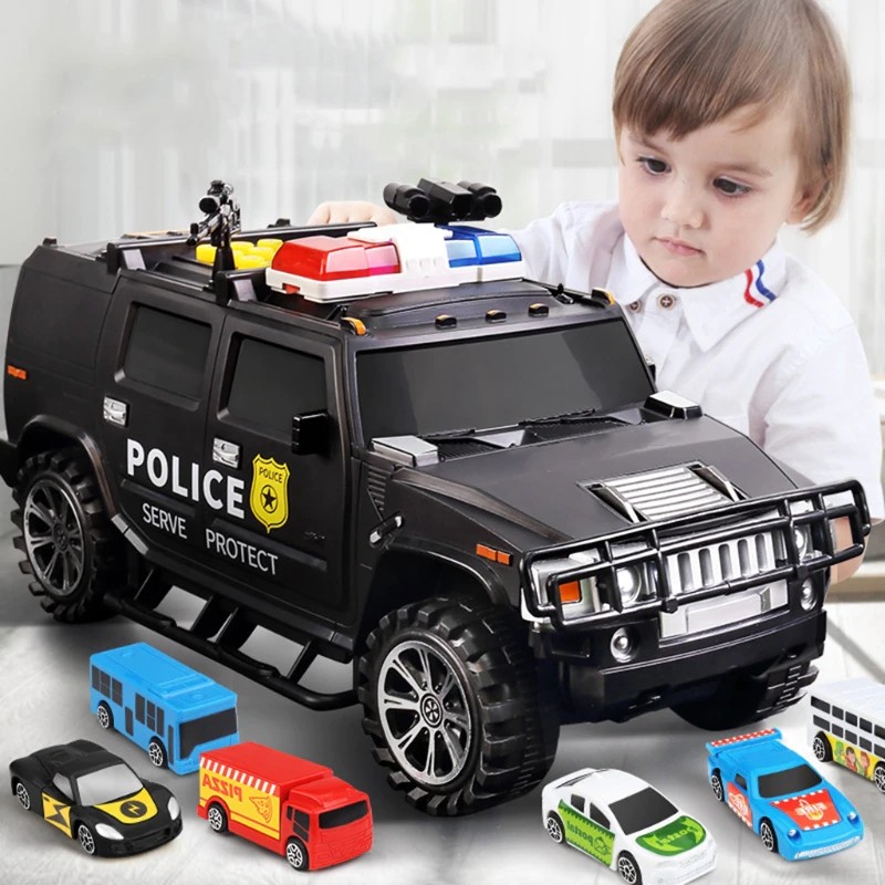 

Детская машина сейф-копилка с кодовым замком и отпечатком пальца POLICE MACHINE
