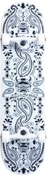 

Скейтборд трюковой Speed Demons Demons Bandana White 8" (sk9055)