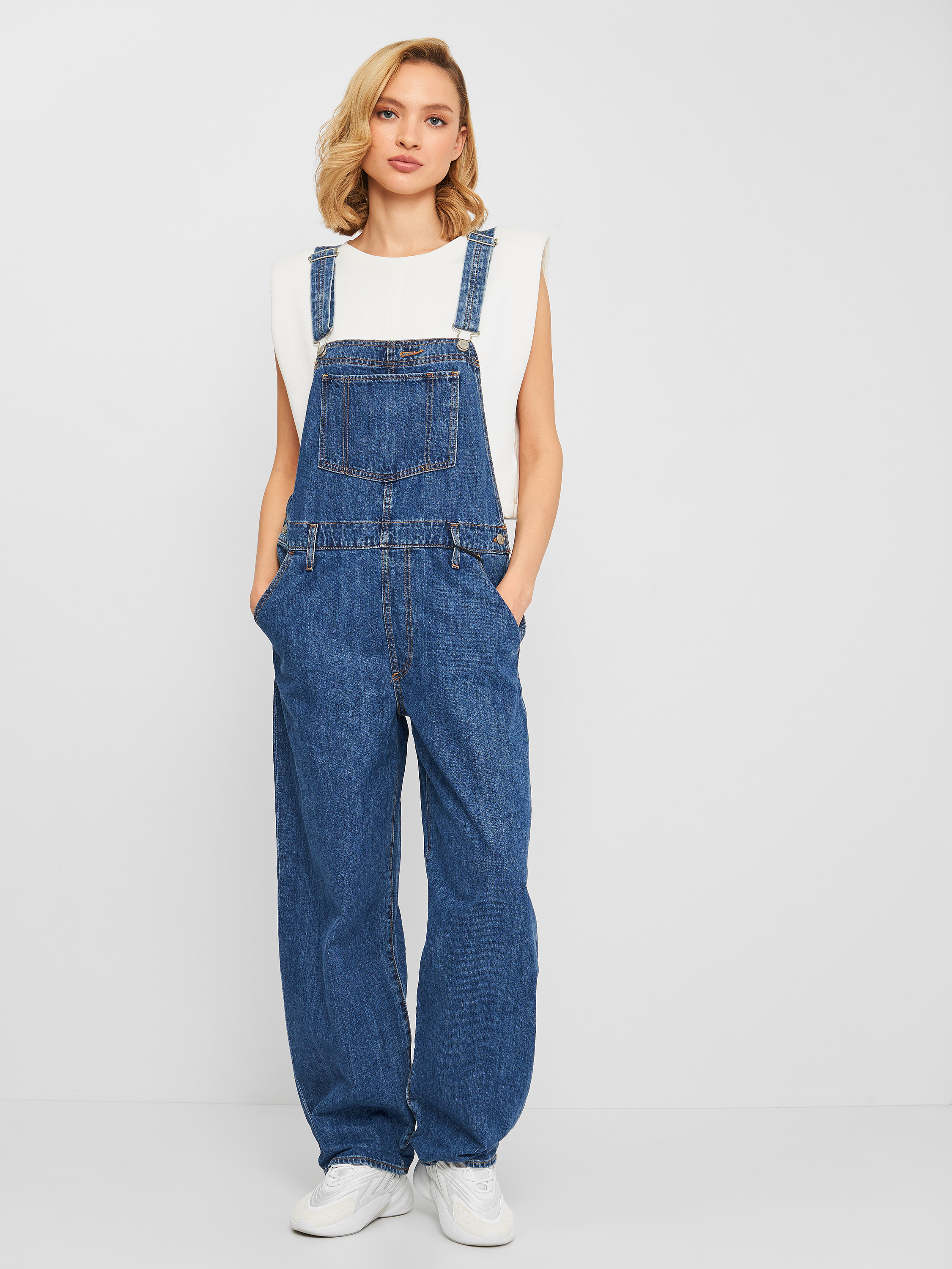 

Полукомбинезон джинсовый Levi's Jeans 52108-0001, Полукомбинезон джинсовый Levi's Jeans 52108-0001 XS