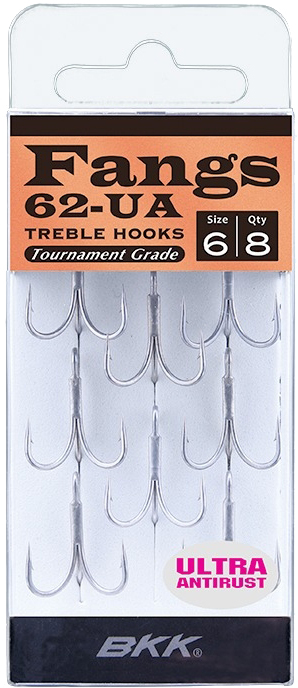 

Крючки BKK Fangs-62 UA 2/0 4 г 6 шт (A-ET-6223)