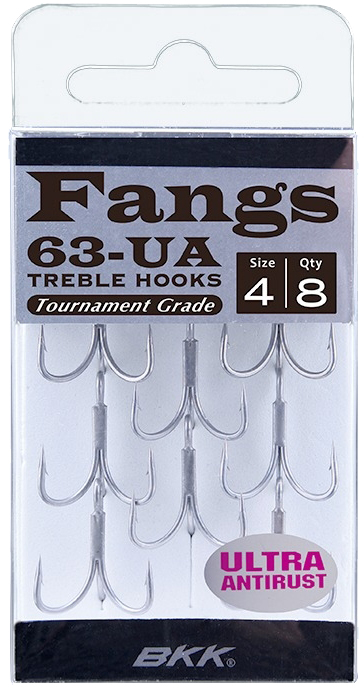 

Крючки BKK Fangs-62 UA 3/0 4 г 6 шт (A-ET-6324)
