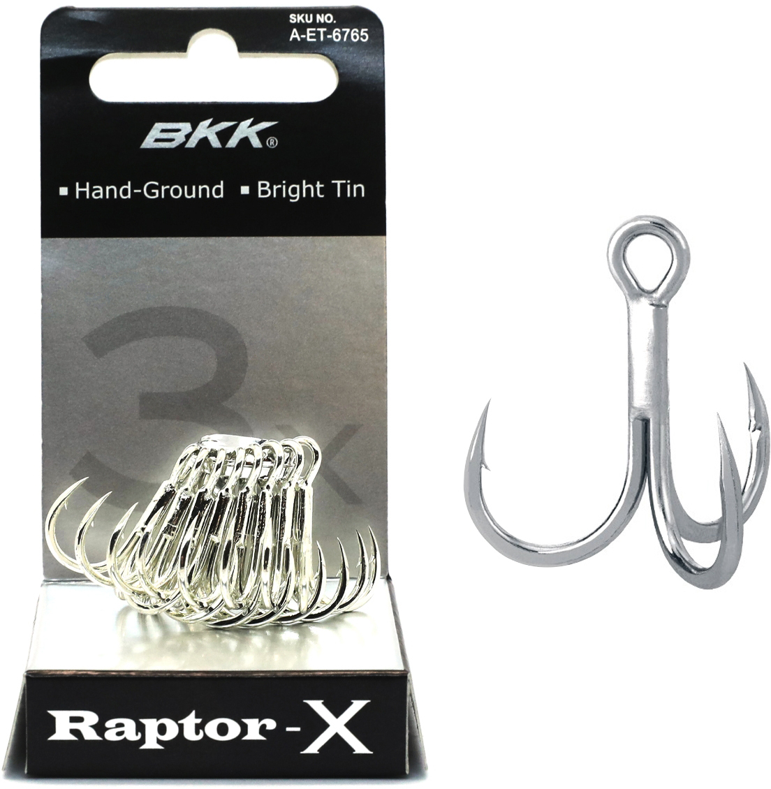 

Крючки BKK Raptor-X 5 4 г 8 шт (A-ET-6763)