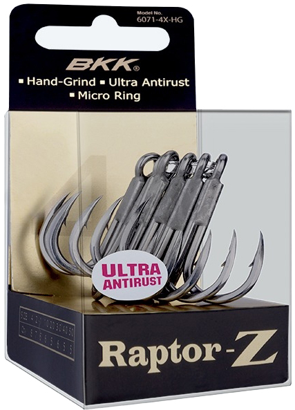 

Крючки BKK Raptor-Z 6 4 г 8 шт (A-ET-6729)