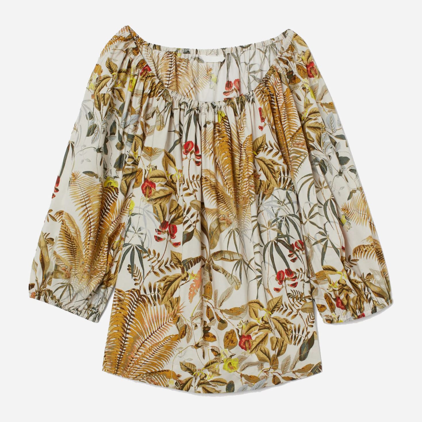 

Блузка H&M 1111-841473 S Светло-бежевая