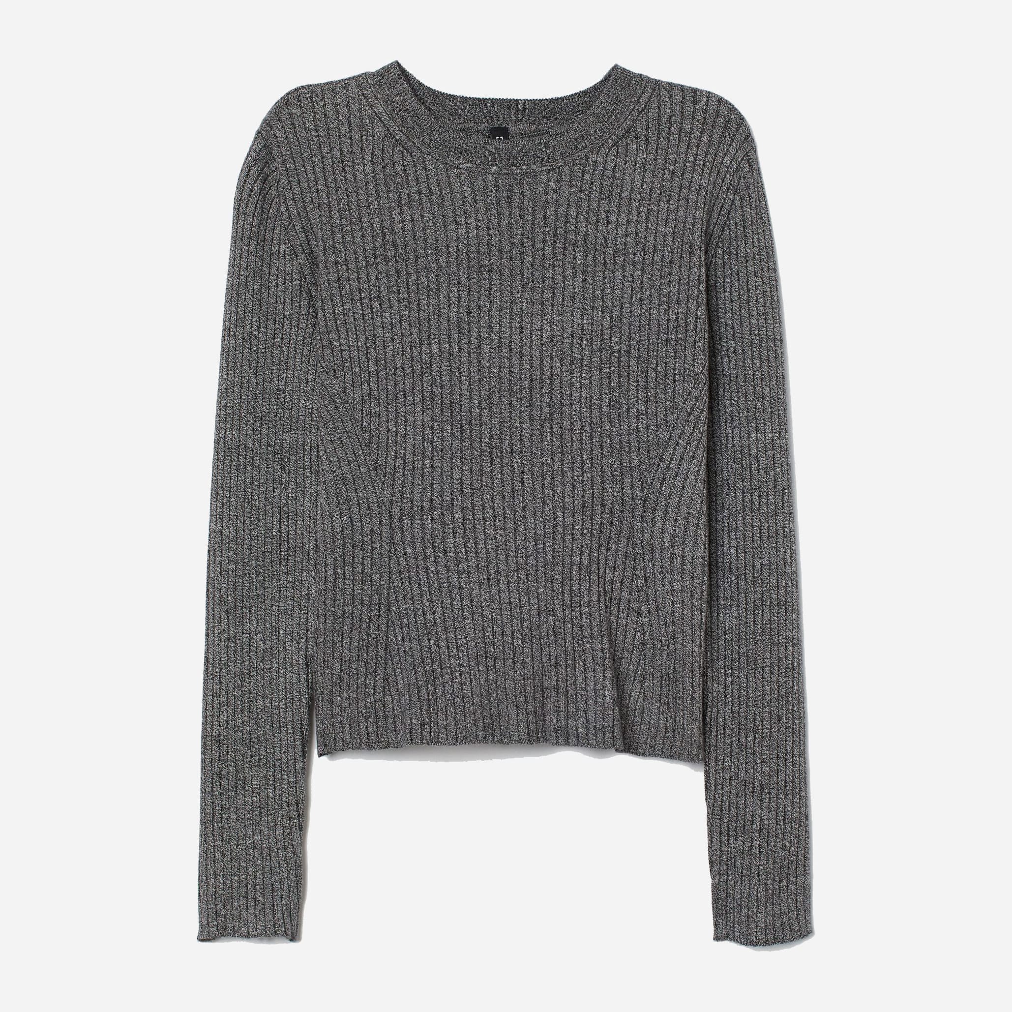 

Джемпер H&M 911-574109 L Темно-серый меланж