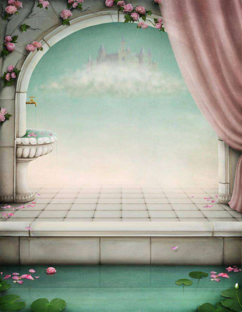 

Фотообои Walldeco Арка №1351 Мелкий песок с блестками