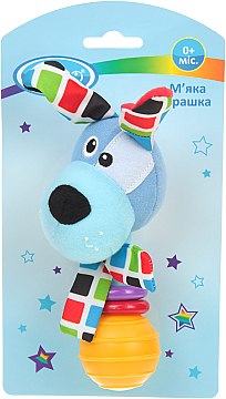 

Мягкая игрушка-погремушка "Собачка" - Lindo (20-832174)