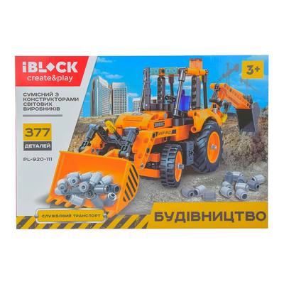 

Конструктор IBLOCK Строительство Бульдозер с ковшом (PL-920-111) (10-561242)