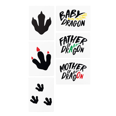 

Набор тату для тела TATTon.me Dragon Family Set (4820191130968) (10-568165)