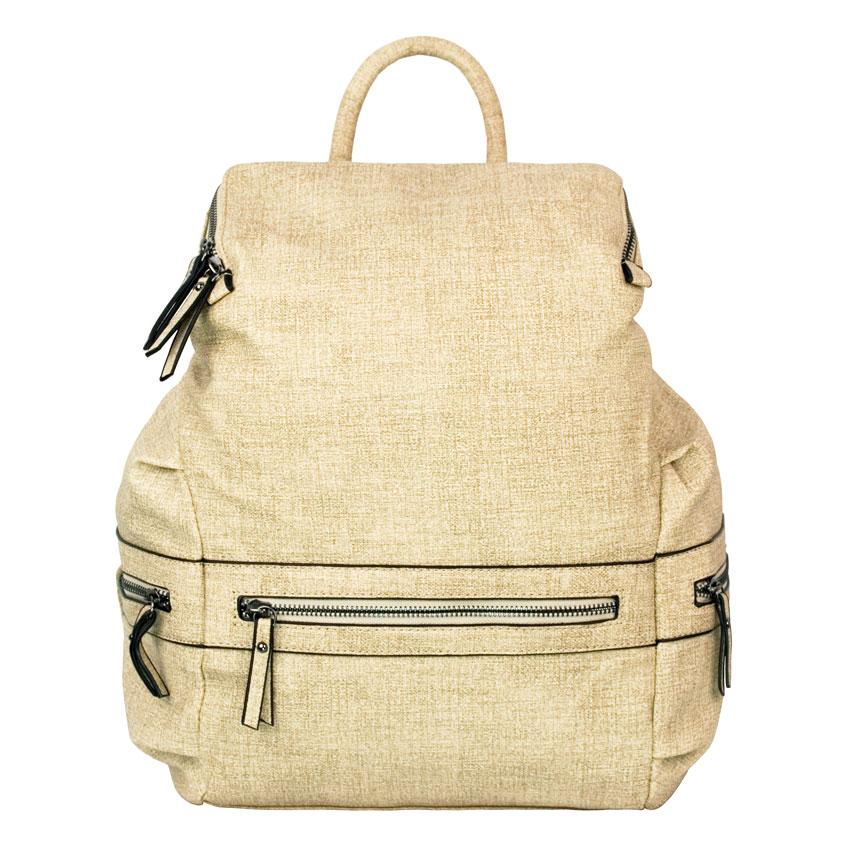 

Рюкзак городской Tissue-Peel BackPack Бежевый 34х25х13 см