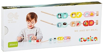

Деревянная развивающая игрушка Силянка "Моя еда" - Cubika (20-1014249)