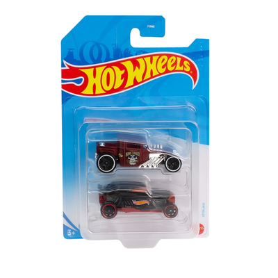 

Набор машинок Hot Wheels 2 базовых в ассортименте (FVN40) (10-554939)