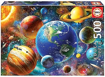 

Пазл "Солнечная система", 500 элементов - Educa (20-969461)