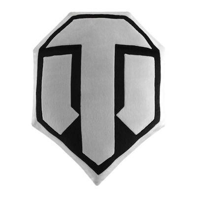 

Подушка Wargaming World of tanks Логотип бело-черный (WG043339) (10-562324)