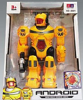 

Робот KD-8801, желтый - KD-Robot (20-1010457)