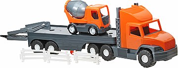 

Игровой набор "Super Tech Truck", с бетономешалкой - Wader (20-446081)