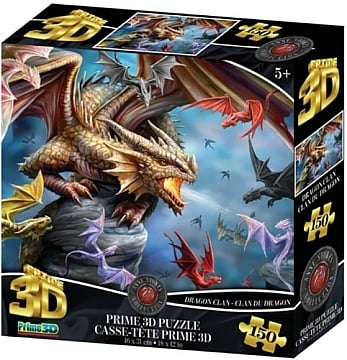 

3D Пазл "Драконы", 150 эл. - Prime 3D (20-1039957)
