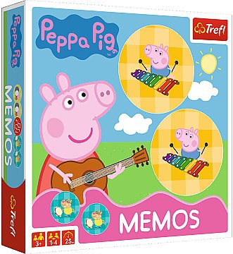

Настольная игра "Мемос с Пепой" - Trefl (20-843837)