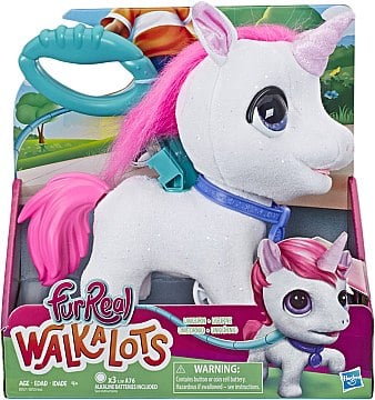 

Игрушка маленький питомец на поводке "Walkalots", Единорог - FurReal Friends Hasbro (20-873339)