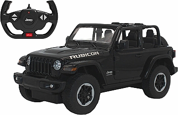 

Автомобиль радиоуправляемый JEEP Wrangler Rubicon 1:14, черный - Rastar (20-1027751)