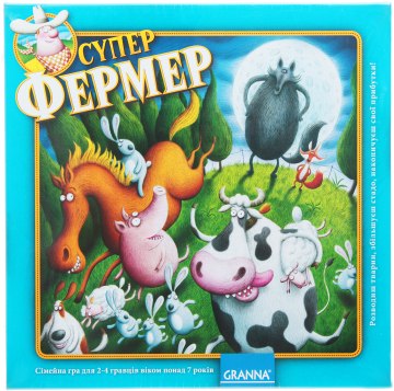 

Настольная игра Супер Фермер, от 7 лет - Granna (20-3504)
