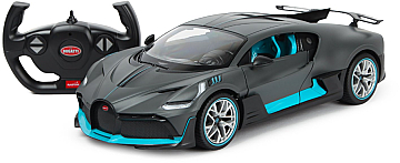 

Автомобиль радиоуправляемый Bugatti Divo 1:14, серый - Rastar (20-1027585)