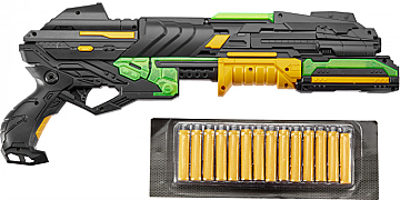 

Бластер, FJ1054, 14 патронов, желтый - ZIPP Toys (20-1016566)