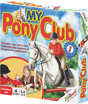 

Настольная игра "My Pony Club", (укр.) - JoyBand (20-1026075)