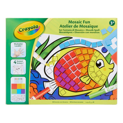 

Набор для творчества Crayola Веселая мозаика (256274.006) (10-570340)