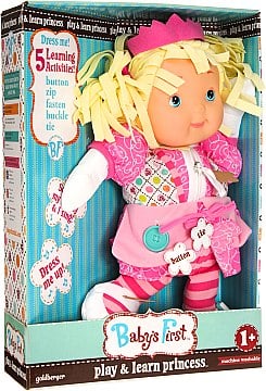 

Кукла My First Baby Play and Learn Princess, 38 см - Baby`s First (20-635094)