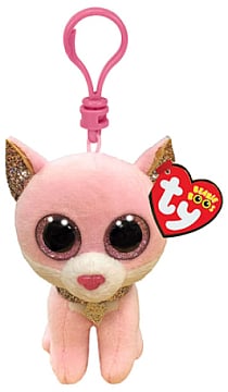 

Мягкая игрушка-брелок Beanie Boo's "Розовый котенок Fiona", 12см - Ty Toys (20-1030969)