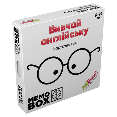 

Настольная игра JoyBand MemoBox Изучай английский (MB0004) (10-565948)