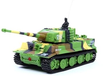 

Танк микро на р/у со звуком "Tiger", 1:72, хаки зеленый - Great Wall Toys (20-183267)