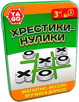 

Магнитная игра "Крестики-нолики" - YaGo (20-1037488)