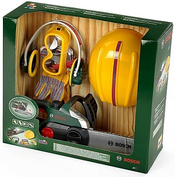 

Игровой набор "Цепная пила Bosch II", с каской и аксессуарами - Klein (20-1036975)
