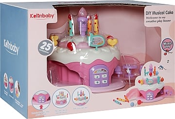 

Игровой набор "Праздничный торт", 25 предметов - Shantou (20-1047148)