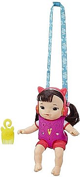 

Кукла брюнетка с переноской "Baby Alive Iris" - Baby Alive Hasbro (20-856293)