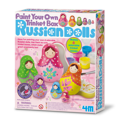 

Набор для творчества 4M Crafts Шкатулки-матрешки (00-04617) (10-565720)