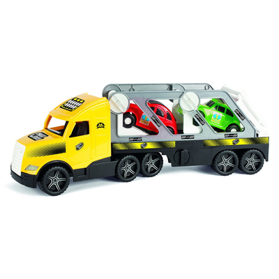 

Машинка Wader Magic truck Action Автотягач с ретро автомобилями (36230) (10-567189)